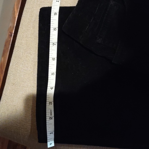 Tahari Corduroy Black Pants, Trousers, 8 - Picture 16 of 16